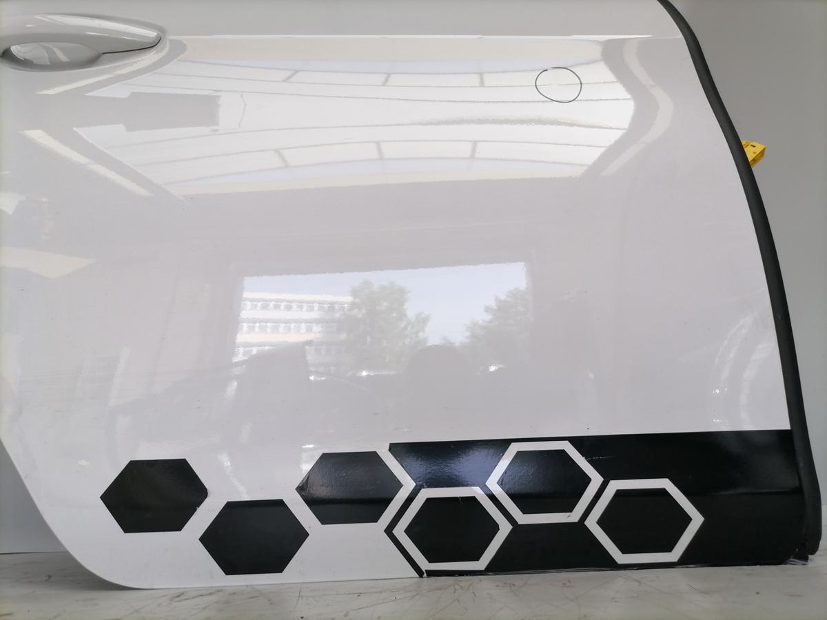 Peugeot 308 original T&uuml;r hinten rechts EWP Blanc Banquise Flie&szlig;heck Rohbau Bj.2021